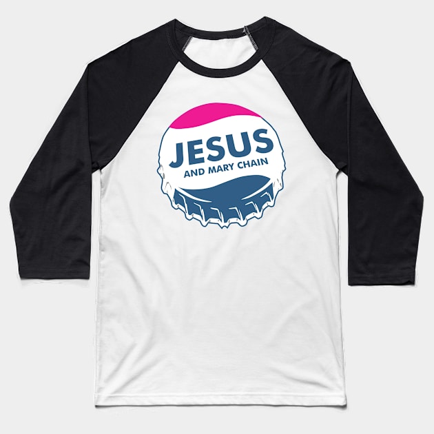 Jesus and Mary Chain - 80s noisepop Baseball T-Shirt by Aprilskies